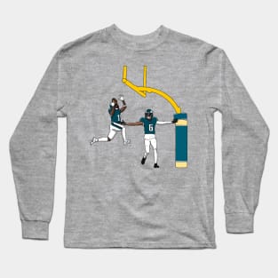 Alley oop football Long Sleeve T-Shirt